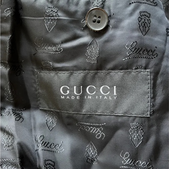 Gucci Women’s Leather Jacket Size 52 IT/Size 16 US - Picture 4 of 10